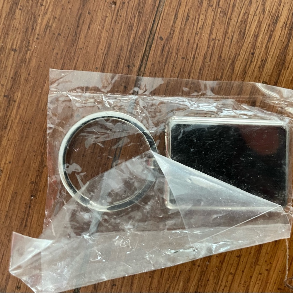 Tesla Red and Silver Keychain - Picture 5 of 5